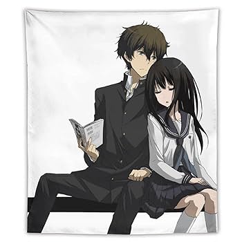千反田える、氷菓、バスタオル・タペストリー加工 Amazon.co.jp: 千反田える 氷菓 シークレット 超大バスタオル
